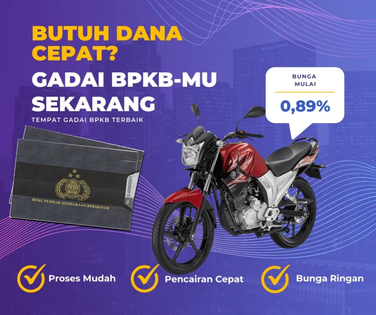 Kredit Jaminan Bpkb Motor Jupiter Scorpio Z225sw Dapat Dana Berapa? Seperti Ini Simulasinya